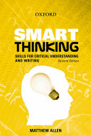 (PDF DOWNLOAD) Smart Thinking : Skills for Critical Understanding and Writing
