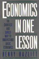 (PDF DOWNLOAD) Economics in One Lesson by Henry Hazlitt