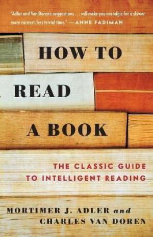 How to Read a Book by Mortimer J. Adler PDF Download