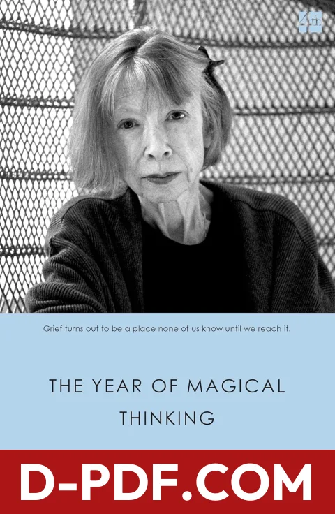 The Year of Magical Thinking by Joan Didion book cover