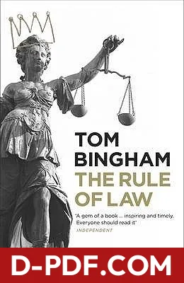 The Rule of Law by Tom Bingham book cover