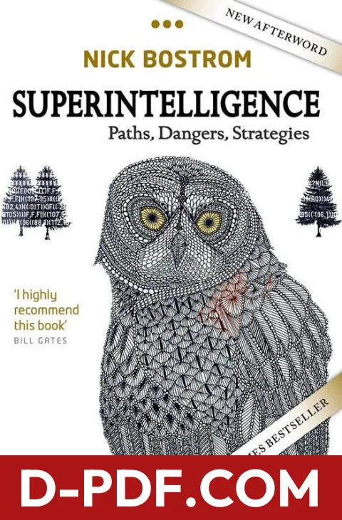 Superintelligence: Paths, Dangers, Strategies by Nick Bostrom book cover