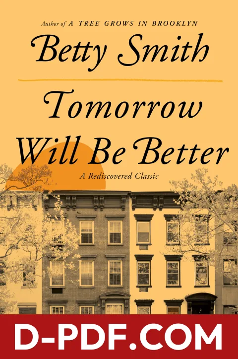 Tomorrow Will Be Better by Betty Smith book cover