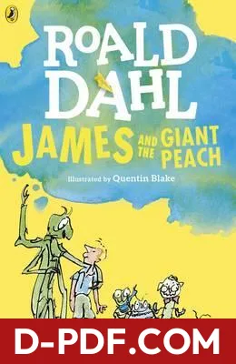 James and the Giant Peach by Roald Dahl book cover