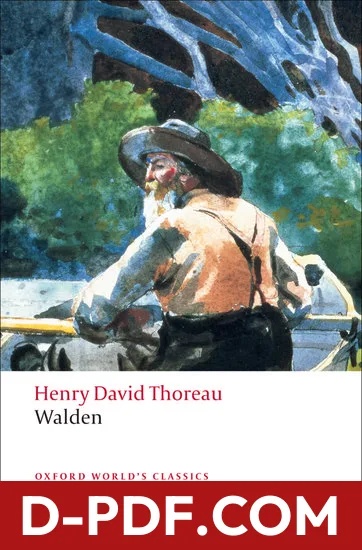 Walden by Henry David Thoreau book cover