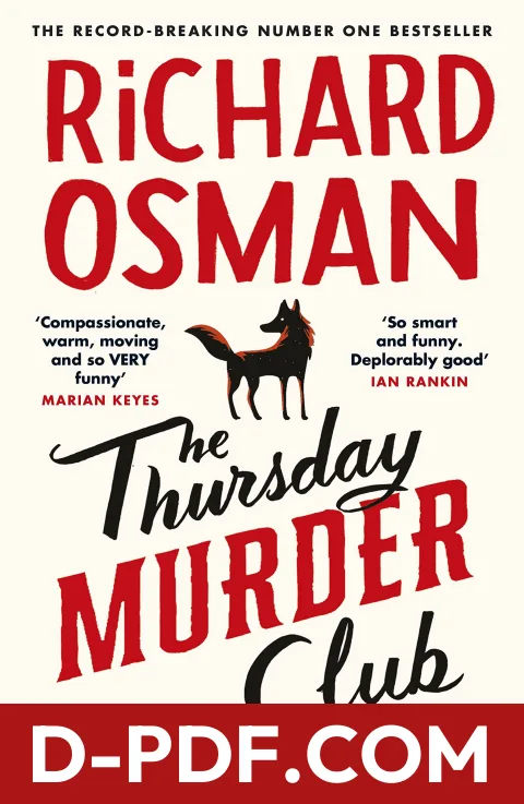 The Thursday Murder Club by Richard Osman book cover