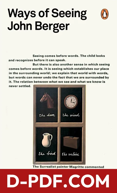 Ways of Seeing by John Berger book cover