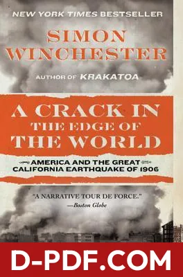 A Crack in the Edge of the World by Simon Winchester book cover