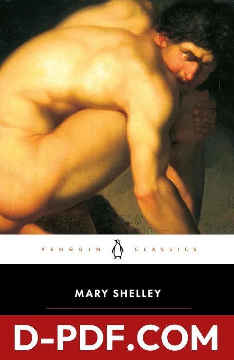 Frankenstein by Mary Wollstonecraft Shelley book cover