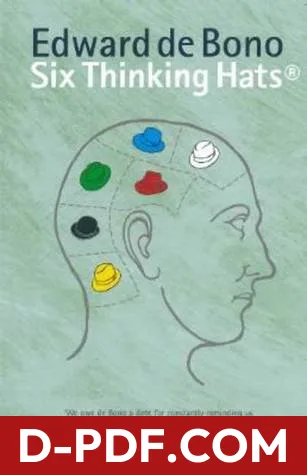 Six Thinking Hats by Edward de Bono book cover