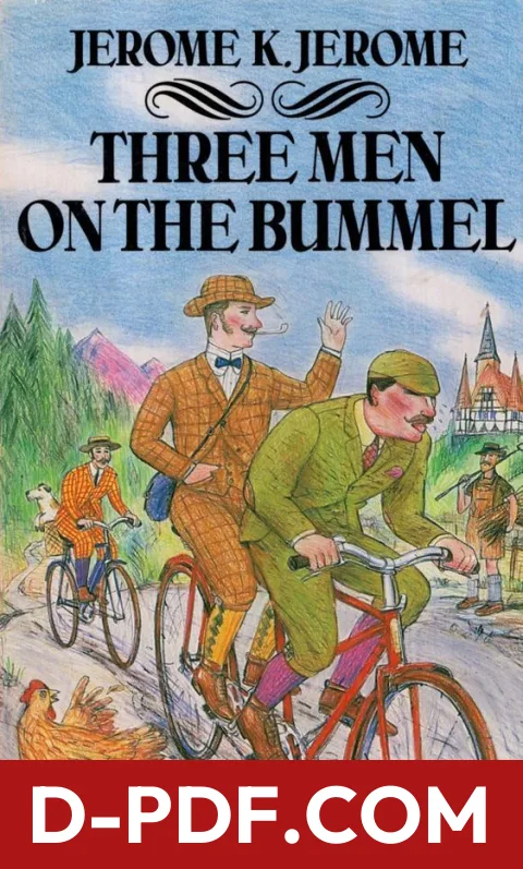 Three Men on the Bummel by Jerome K. Jerome book cover