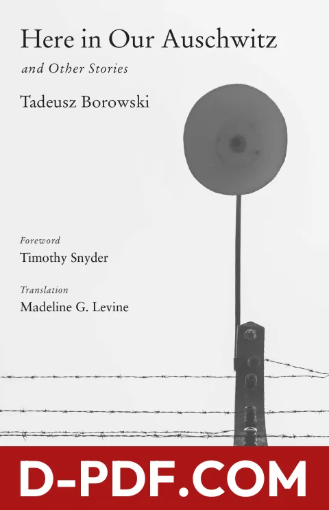 Here in Our Auschwitz and Other Stories by Tadeusz Borowski book cover