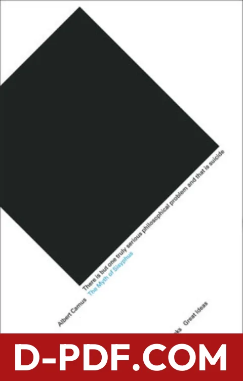 The Myth of Sisyphus by Albert Camus book cover