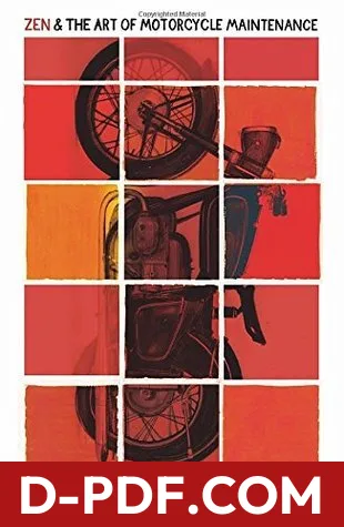 Zen and the Art of Motorcycle Maintenance by Robert M. Pirsig book cover