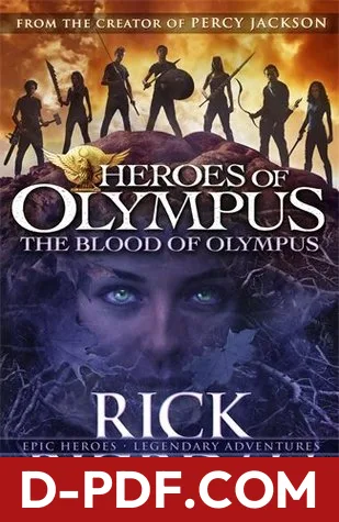 The Blood of Olympus by Rick Riordan book cover
