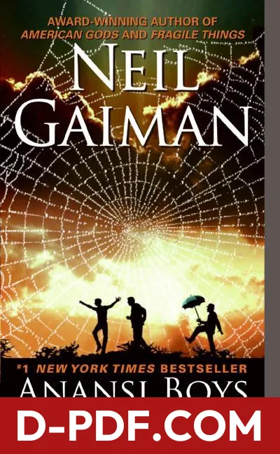 Anansi Boys by Neil Gaiman book cover
