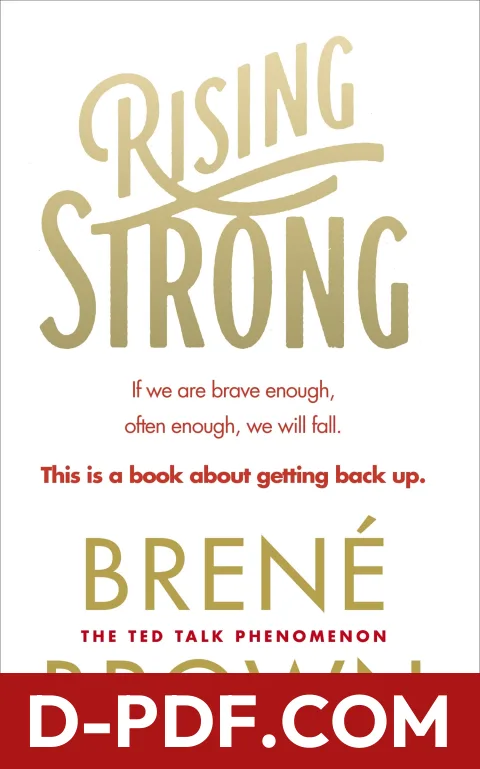 Rising Strong by Brené Brown book cover