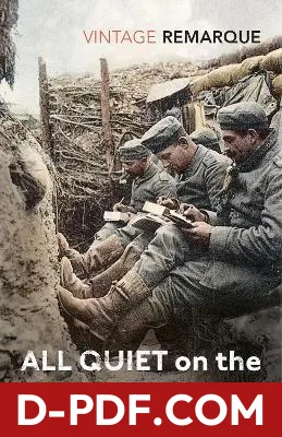All Quiet on the Western Front by Erich Maria Remarque book cover