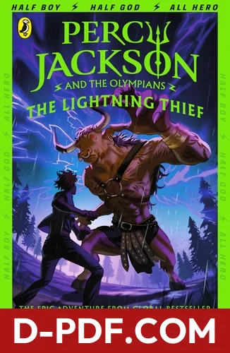 Percy Jackson and the Lightning Thief by Rick Riordan book cover