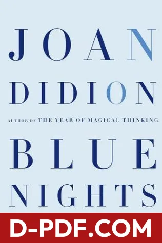 Blue Nights by Joan Didion, book cover