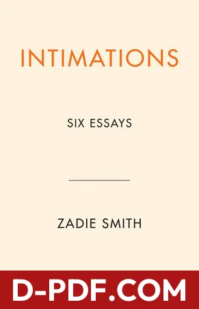 Intimations by Zadie Smith book cover