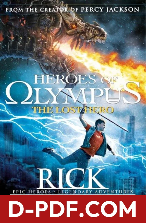 The Lost Hero by Rick Riordan book cover