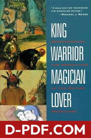 King, Warrior, Magician, Lover: Rediscovering the Archetypes of the Mature Masculine ― A Classic Jungian Psychology Guide to Shadow Work by Robert L. Moore book cover