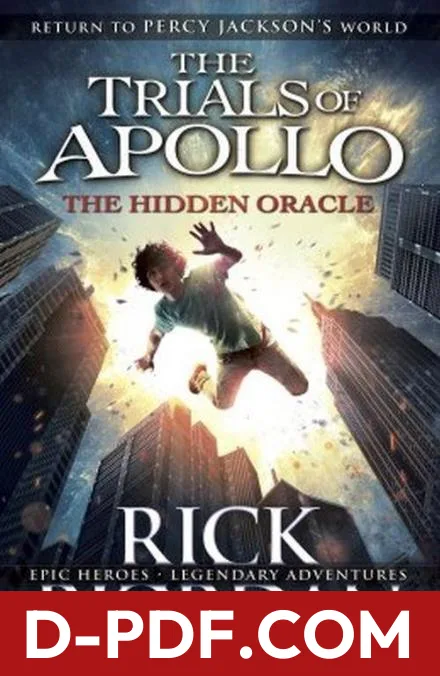 The Hidden Oracle by Rick Riordan book cover