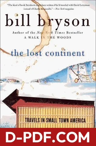 The Lost Continent: Travels in Small-Town America by Bill Bryson book cover