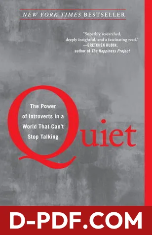 Quiet: The Power of Introverts in a World That Can't Stop Talking by Susan Cain, book cover