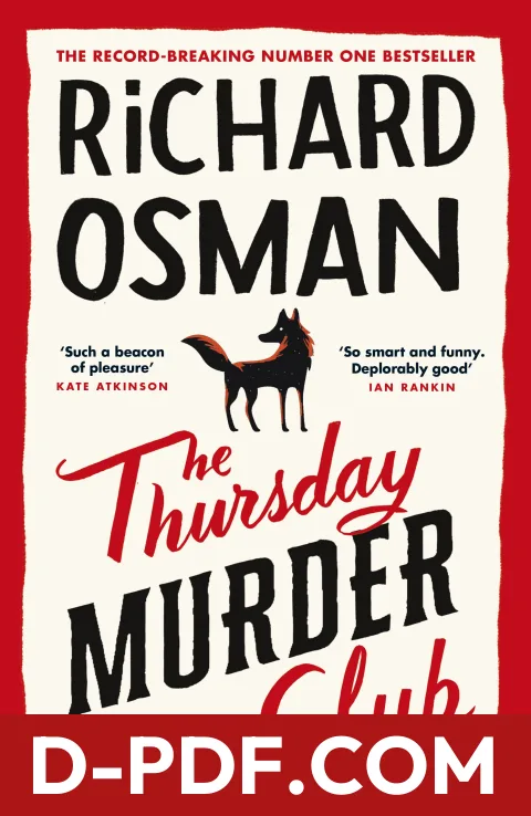 The Thursday Murder Club by Richard Osman book cover