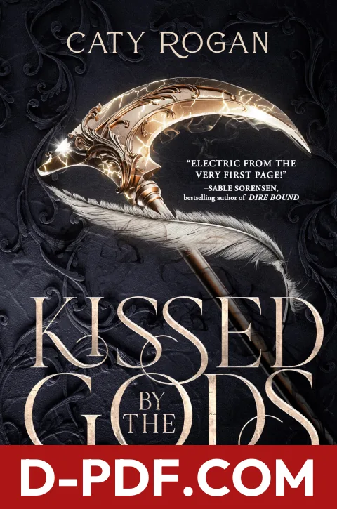 Kissed by the Gods by Caty Rogan book cover