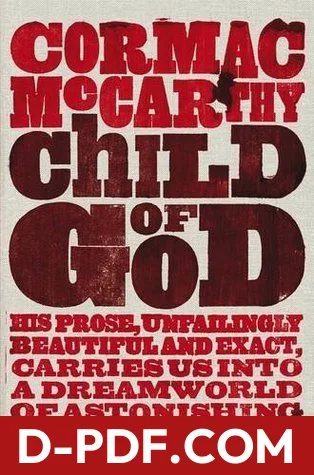 Child of God by Cormac McCarthy book cover