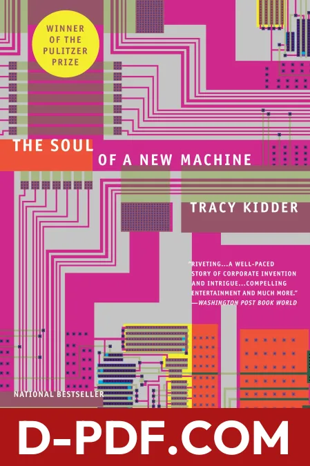 The Soul of a New Machine by Tracy Kidder book cover