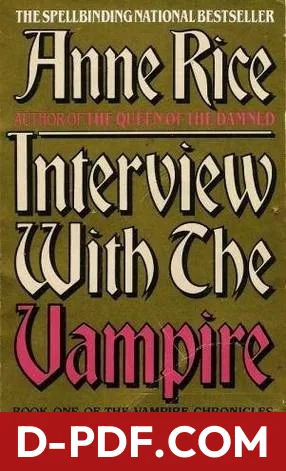 Interview with the Vampire by Anne Rice book cover