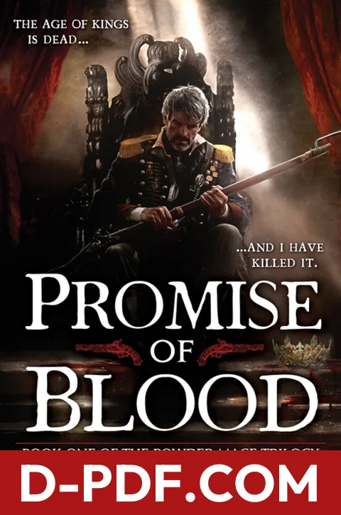 Promise of Blood by Brian McClellan book cover