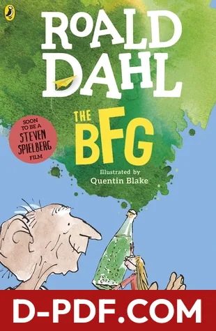 The BFG by Roald Dahl, book cover