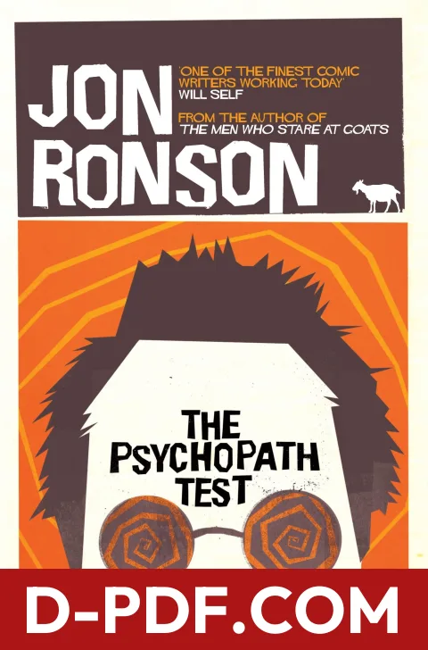 The Psychopath Test by Jon Ronson book cover