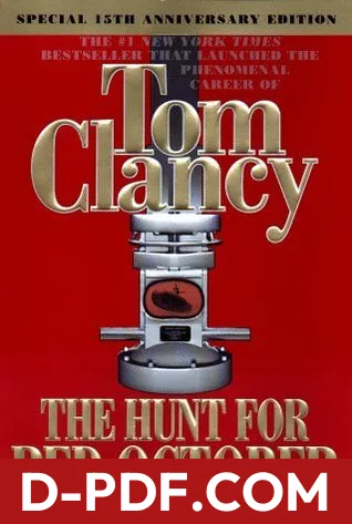The Hunt for Red October by Tom Clancy book cover