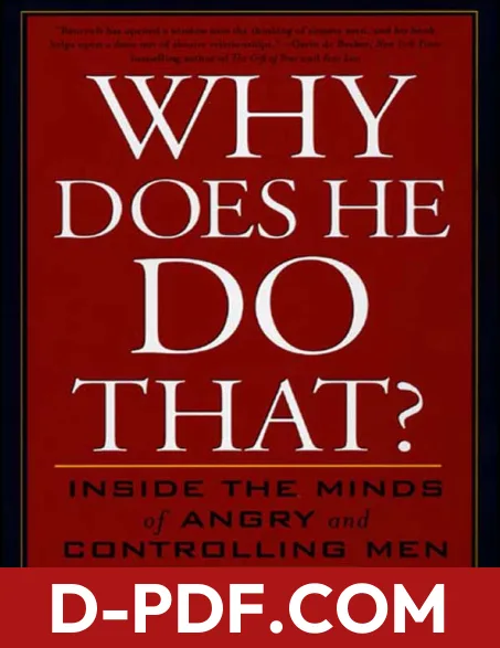Why Does He Do That? Inside the Minds of Angry and Controlling Men by Lundy Bancroft book cover