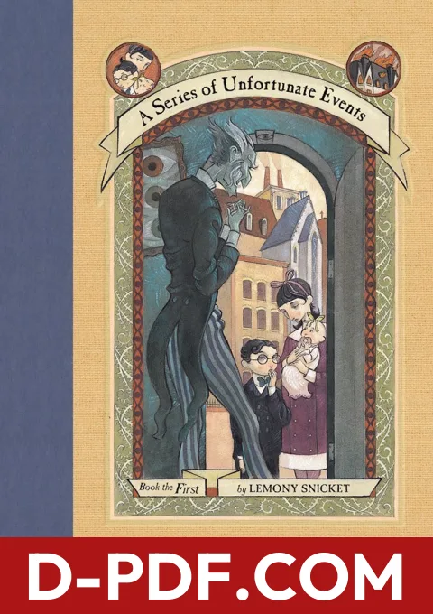 The Bad Beginning by Lemony Snicket book cover