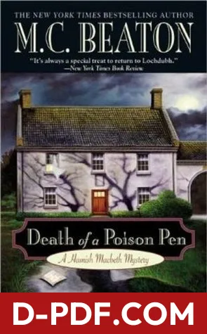 Death of a Poison Pen by M.C. Beaton book cover