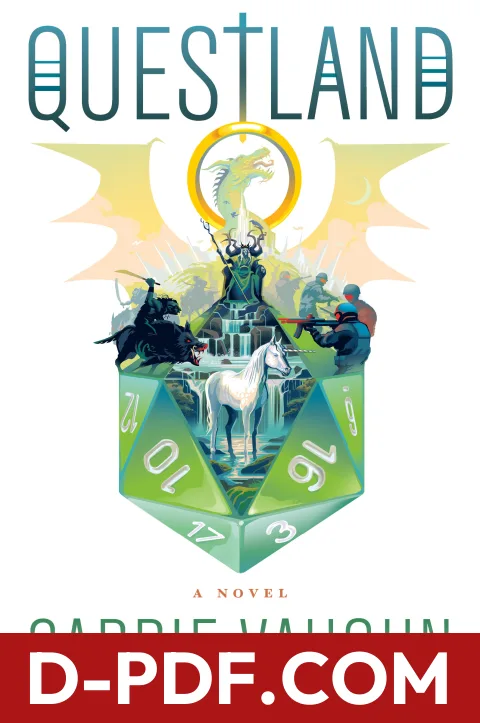 Questland: A Humorous High-Tech Fantasy RPG – Dungeons and Dragons Adventure for Gamers by Carrie Vaughn book cover