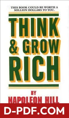Think and Grow Rich by Napoleon Hill book cover