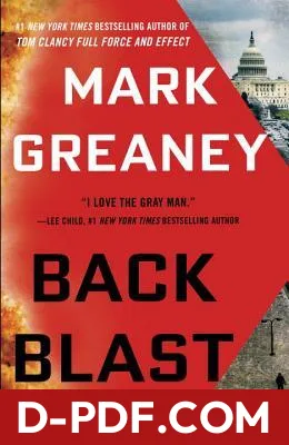 Back Blast by Mark Greaney book cover