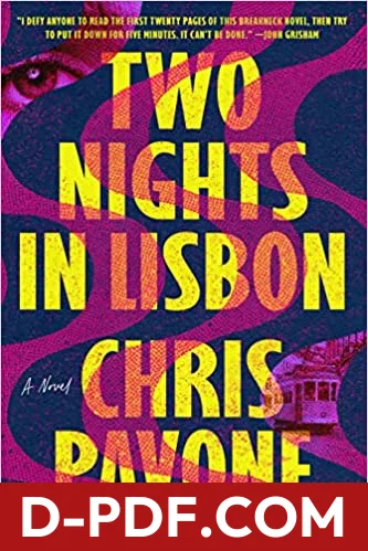 Two Nights in Lisbon by Chris Pavone book cover