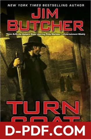 Turn Coat by Jim Butcher book cover