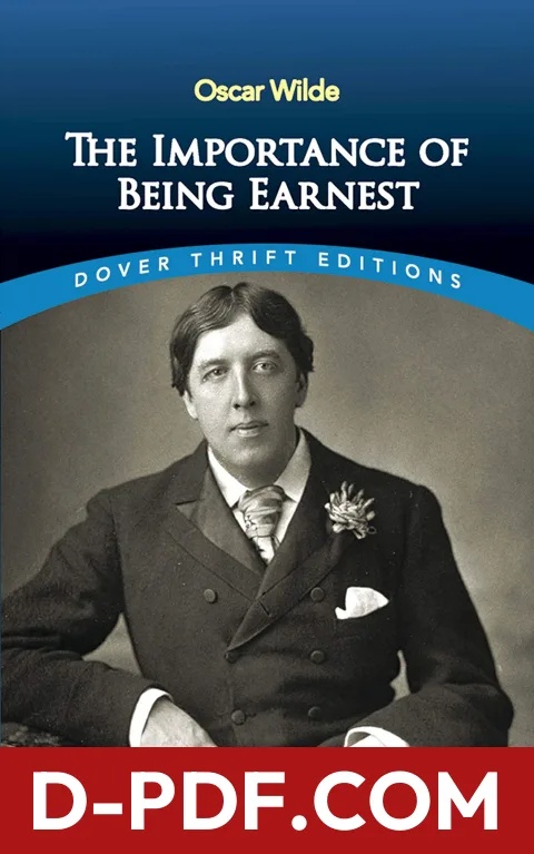 The Importance of Being Earnest by Oscar Wilde book cover