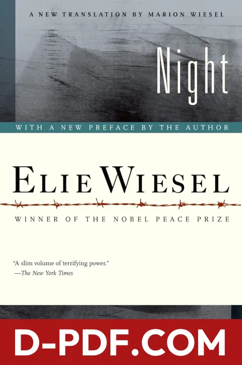 Night by Elie Wiesel book cover