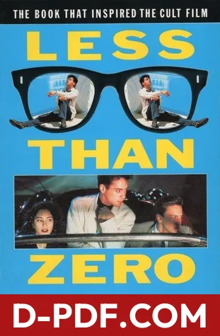 Less Than Zero by Bret Easton Ellis book cover